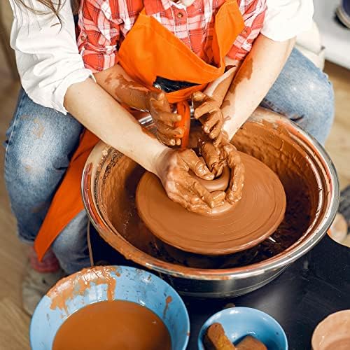 Deouss 10 lbs Terra Cotta Pottery Clay - Cone 06, Ideal for Wheel Throwing, Hand Building, Firing, Sculpting, Beginners & Advanced - Image 4