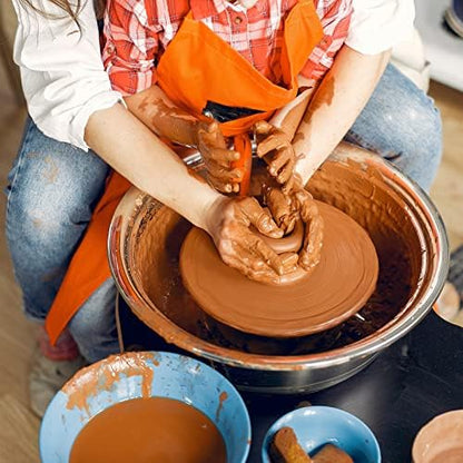 Deouss 5 lbs Low Fire Pottery Clay for Sculpting, Beginners, and Advance- Terra Cotta, Cone 06. Earthware Potters Throwing Clay. Ideal for Wheel Throwing, Hand Building, Firing and More - Image 4