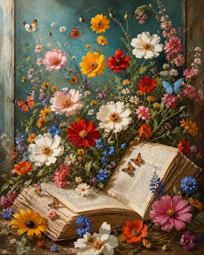 TELMOXA Books Paint by Numbers Kit for Adults, 16x20 in by Unknown