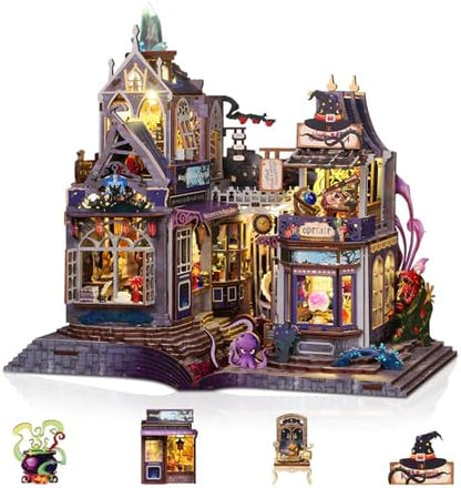 DIY Miniature House Kit, Mini House Building kit for Adults, Magic Ocean by MakingLifeFunforCool