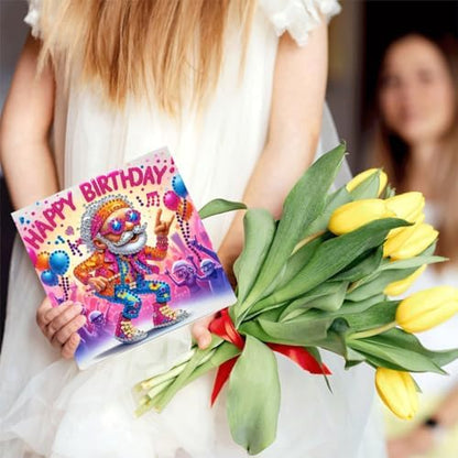 DDGYP 6 PCS Diamond Art Birthday Cards Set - Image 6
