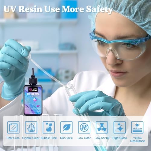LET'S RESIN UV Resin, 300g Hard Resin Kit for Craft, Casting, Silicone Mold - Image 2