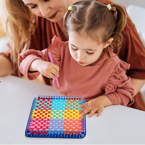 REENLIV Upgraded Weaving Loom Kit Toys for Kids & Adults, DIY Arts & Crafts - Image 4