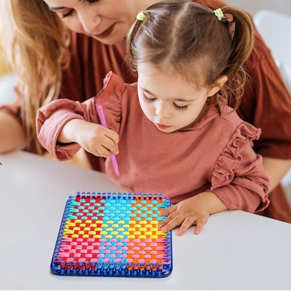 REENLIV Upgraded Weaving Loom Kit Toys for Kids & Adults, DIY Arts & Crafts - Image 4