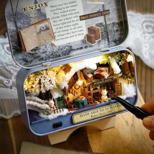 Wizardi Mini House Building Kit - Tiny Home Kit Roam Aaround in Winter - Image 3