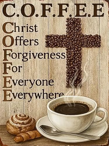 Diamond Art Kits for Adults, Christian Coffee Diamond Art Painting Kits by croshom
