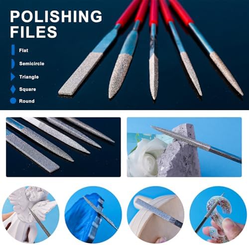 LET'S RESIN Resin Polishing Kit, 33-Piece Sanding and Finishing Tools - Image 4