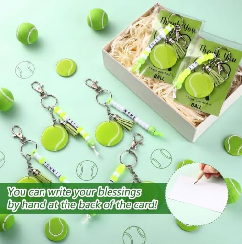 Suncalla 996 Pcs 24 Set Tennis Keychain Making Kit DIY Ball Charms Crafts - Image 4