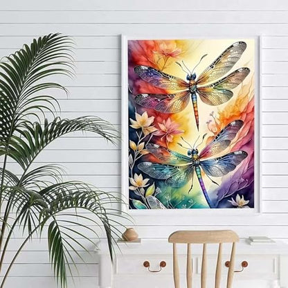 AIBOERL Paint by Numbers Kit for Adults Beginner, Dragonfly, 12X16In - Image 5