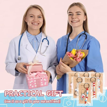 Suncalla 996 Pcs 24 Set Nurse Keychain Making Kit Medical DIY Crafts Bulk - Image 5