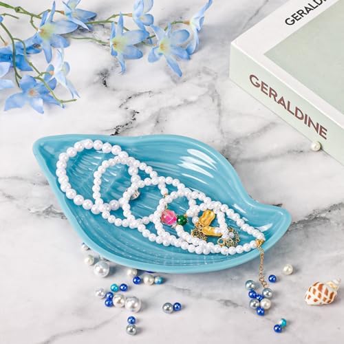 Gartful 3 Pieces Tray Resin Molds, Silicone Jewelry Dish Molds, DIY Storage Container Epoxy Casting Molds for Jewelry Ring Holders, Soap Dish, Candle Holder, 3 Large Styles(Conch & Star & Shell) - Image 5