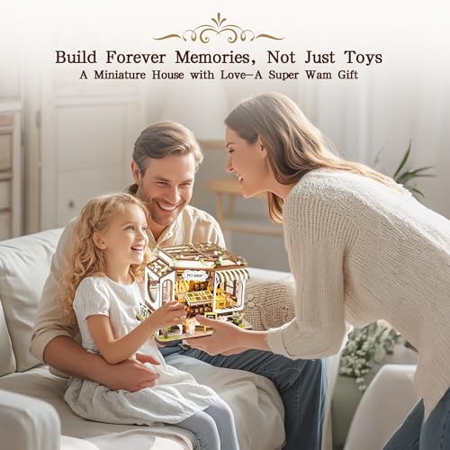 DIY Miniature House Kit- Miniature House Kit Adults Pet Shop - Image 5