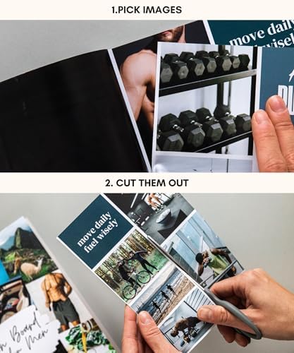 Lamare Vision Board Book for Men - 1000+ Images & Vision Board Supplies - Image 3