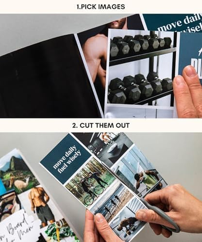 Lamare Vision Board Book for Men - 1000+ Images & Vision Board Supplies - Image 3