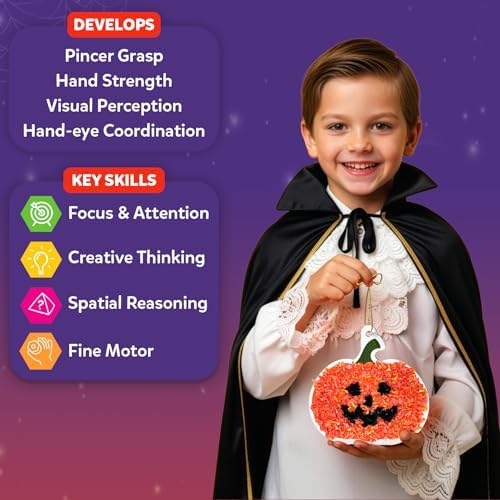 Skillmatics Poke-in Art – Halloween Decor, DIY Wood Craft Kit for Kids - Image 6