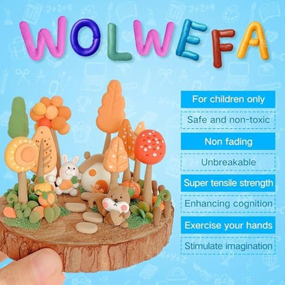 Air Dry Clay for Kids 150 Packs Air Foam Clay, Magic Clay, Non-Sticky Soft and Super Light Molding Clay with Sculpting Tools, Guide, Arts and Crafts Gift for Boys Girls Kids 3 Age+ - Image 5