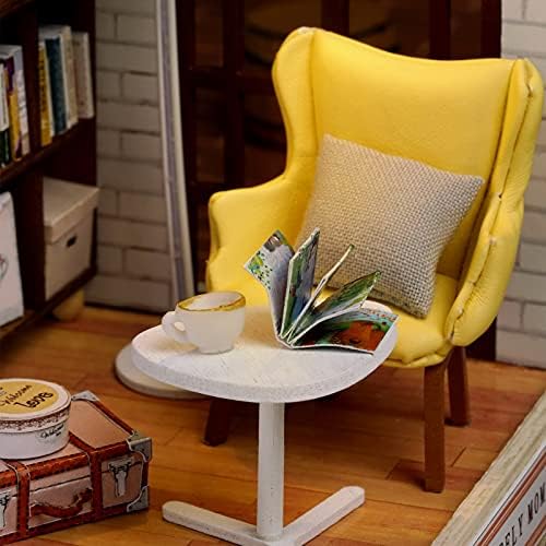 CUTEROOM DIY Doll Room Miniature Furniture Wooden House Kit-Leisure Moment - Image 5