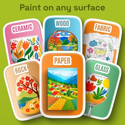 ARTISTRO Dual-Tip Acrylic Paint Marker Pens for Drawing - Image 4