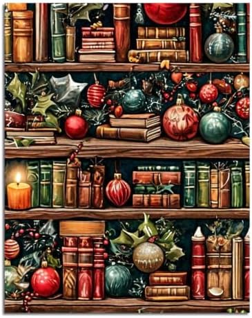 ICYANART Christmas Paint by Numbers Kit for Adults Beginner 16x20Inch by Unknown