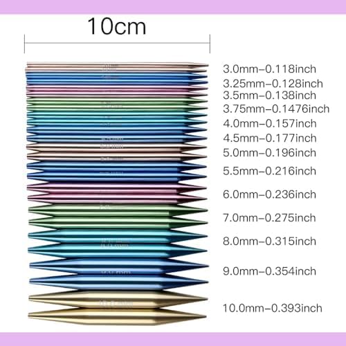 Yarniss 13 Pairs Circular Knitting Needle Set with Cable 3.0~10.0mm - Image 3