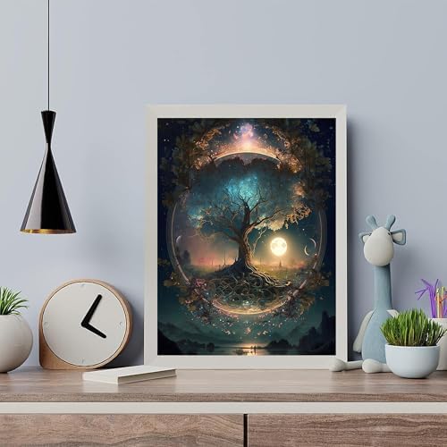 Arttoplus Tree of Life Paint by Numbers Kit for Adults Beginner 16x20 inch - Image 5