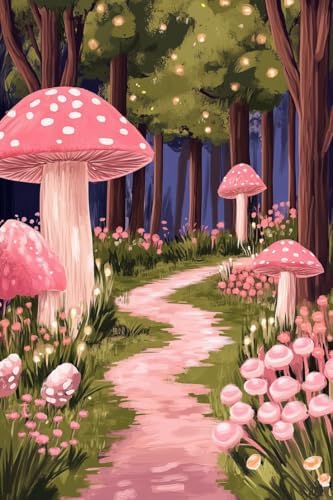 CasaWeave Mushroom Paint By Numbers Kit for Adults Beginner,Flower Adult Paint By Number Kits On Canvas,Oil Painting by Number Kit for Beginners,Paint by Number for Adults Home Wall Decor 16x20 Inch by Unknown