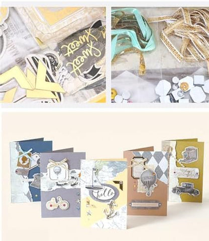 Huralona Greeting Card Making Supplies Envelope Kit Gift Anniversary Craft - Image 3