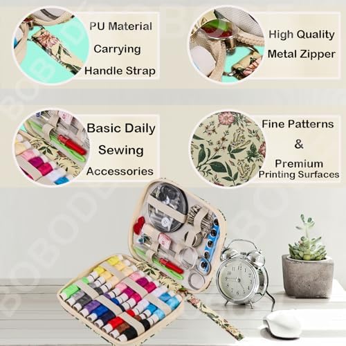 Arts Craft Printing Sewing Kit Travel Basic Small Sewing Set - Image 3