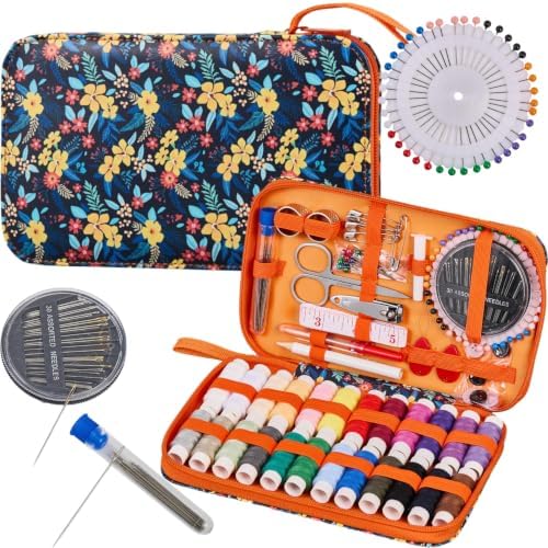 Bobode Travel Basic Cute Sewing Kit for Adults with 24 Sewing Thread by Bobode