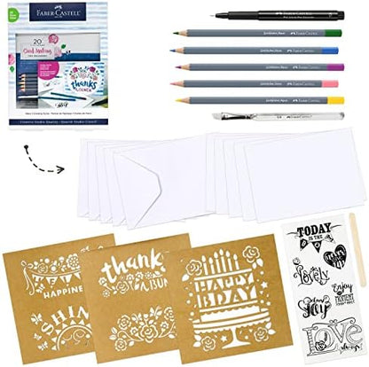 Faber-Castell 20 Minute Studio Card Making for Beginners – Create Your Own DIY Greeting Cards with Watercolors by Faber-Castell