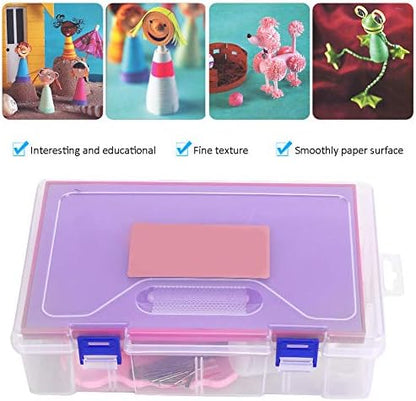 Quilling Tool Set, Paper Quilling Craft Kit, Complete 15pcs with Quilling Board, Template, Pen, Needle for DIY Art Projects. Perfect for Beginners, Artists and Adults. - Image 2