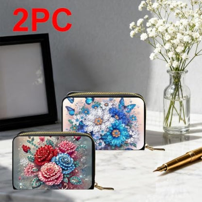 DDGYP DIY Diamond Painting Credit Card Wallet Kit for Women3.14*4.33*0.98in - Image 4