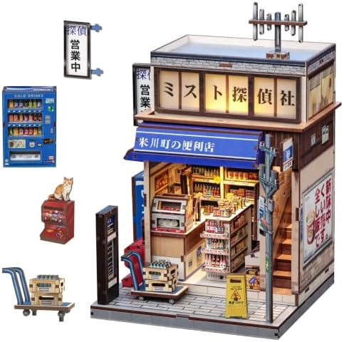 Book Nook Kit for Adults Beginner Friendly (Convenience Store) by Cutefun
