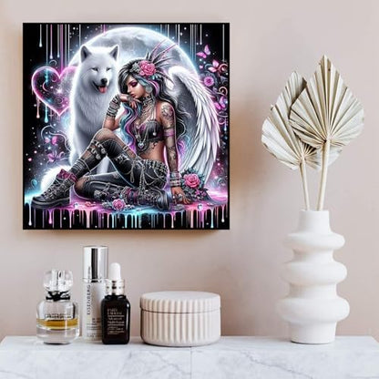 Diamond Art Kits for Adults, Wolf Diamond Art Painting Kits for Adults - Image 2