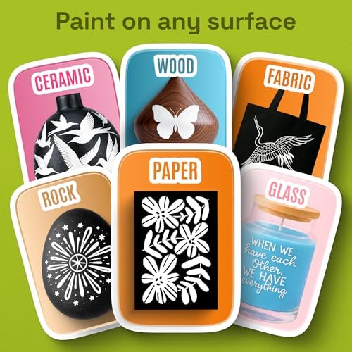 ARTISTRO 5 White Dual-Tip Acrylic Paint Marker Pens for Drawing - Image 3