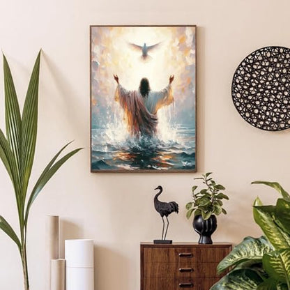 BAWKENTON Jesus Paint by Numbers for Adults and Kids - Image 5