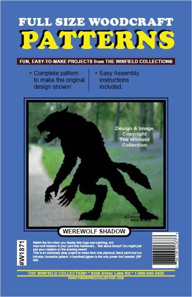 Werewolf Woodworking Project Plan by Unknown