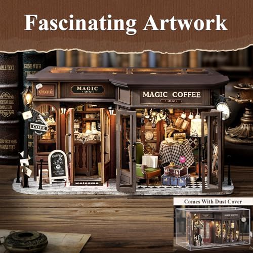 Fsolis DIY Magic Miniature Dollhouse Kit Halloween - Image 5