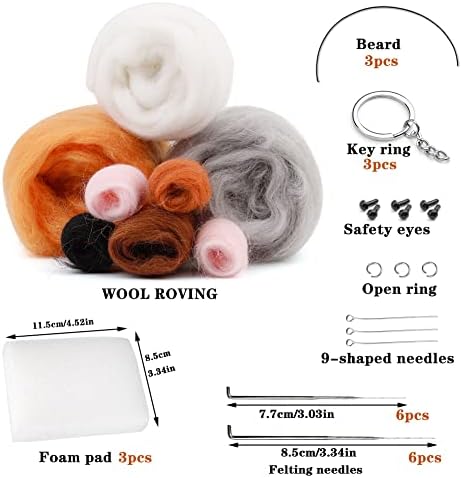 SHWAKK Needle Felting Kits, Needle Felting Starter Kit for Adult - Image 2