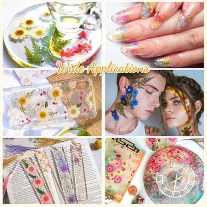 Evatage 200 Pcs Small Dried Pressed Flowers for Resin Crafts - Image 6