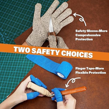 Wood Carving Kit, 32Pcs Wood Carving Tools with Storage Bag, Wood Whittling Knife Kit with 4pcs Templates & 11pcs Wood Carving Knives for Wood DIY Beginners - Image 4