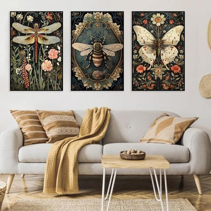 3 Pack Framed Paint by Numbers for Adult with Wooden Easel 8x12 inch - Image 5