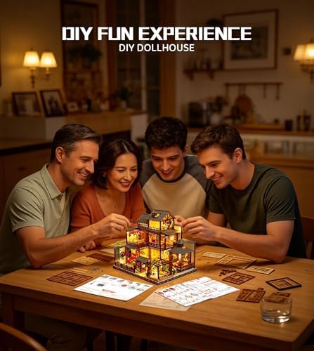 Spilay DIY Miniature House Kit for Adults, Japanese Miniature Dollhouse Kit - Image 5