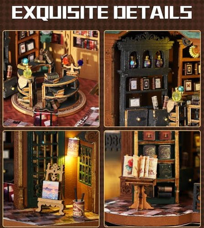 Spilay DIY Miniature House Kit for Adults, Miniature Dollhouse Kit - Image 3