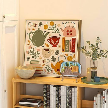JRYYR Friendship Gifts Beginner Embroidery kit for Adults,Embroidery Kits for Beginners DIY Cross Stitch with Patterns and Instructions (Bedroom Patterns) - Image 4