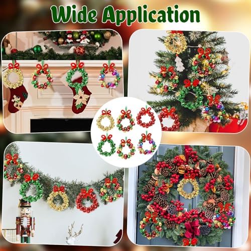AWHETIE Christmas Crafts for Adults,6 Sets Christmas Beaded Ornament Kit - Image 5