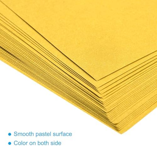 MECCANIXITY 100 Sheets Origami Paper Double Sided Gold 6x6 Inch Square Sheet for Art Craft Project, Beginners, Gifts Decor - Image 4
