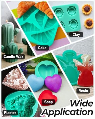 Nicpro 250oz Silicone Mold Making Kit 20A, Platinum Liquid Silicones Rubber - Image 7