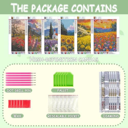 DOTSOPS 5D Landscape Diamond Painting Kits for Adults Diamond Art Kits - Image 3