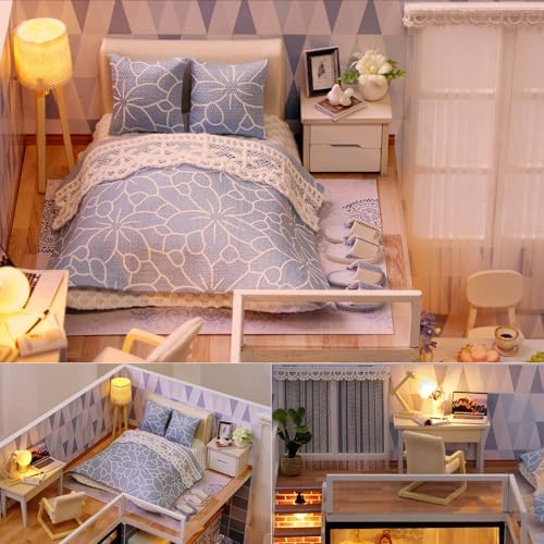 DIY Miniature Dollhouse Kit with Furniture Plus Dust Proof & Music Movement - Image 5